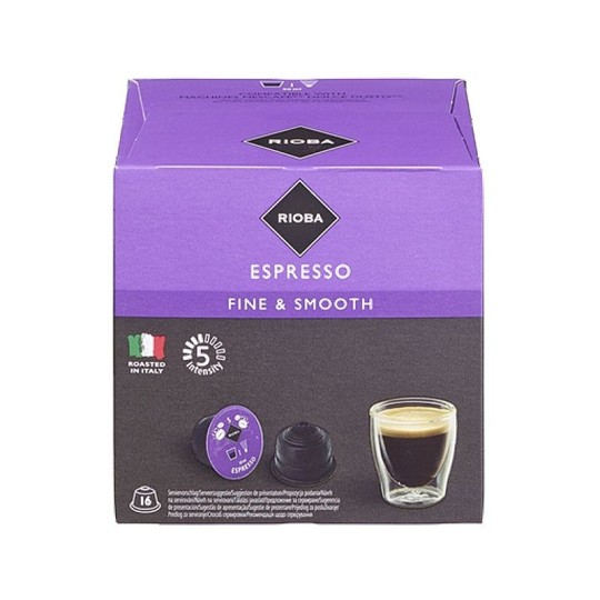 RIOBA Кофе в капсулах Espresso 7 г*16 шт