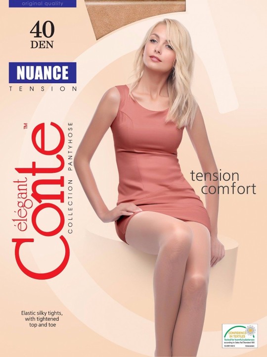 Колготки CONTE NUANCE 40 2=S BRONZ (бронзовый)