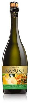 KABUKI напиток винный газированный белый - цветок османтуса и белая слива 0.75