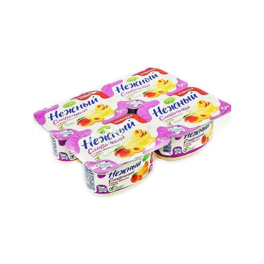 110Г*4 ЙОГУРТ НЕЖ 5% CAMPINA