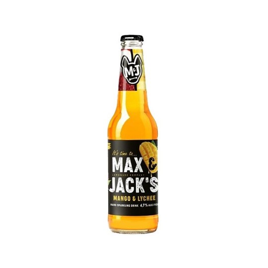 Пивной напиток Max&Jack's манго личи 4,7% 0,4 л