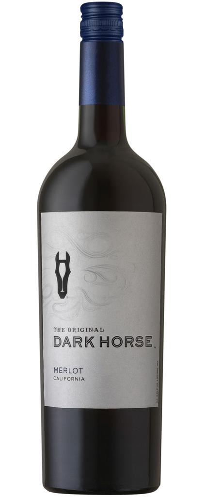 Вино красное сухое Dark Horse Merlot 13,5% 0,75л (США)