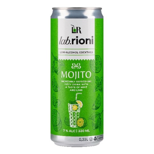 Коктейль Lab Rioni Mojito 7% 0,33 л