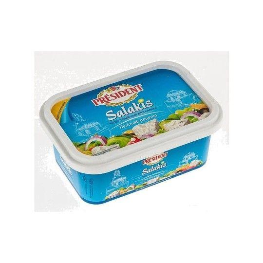 Сыр President Фета Нежный рецепт Для салата 250гр