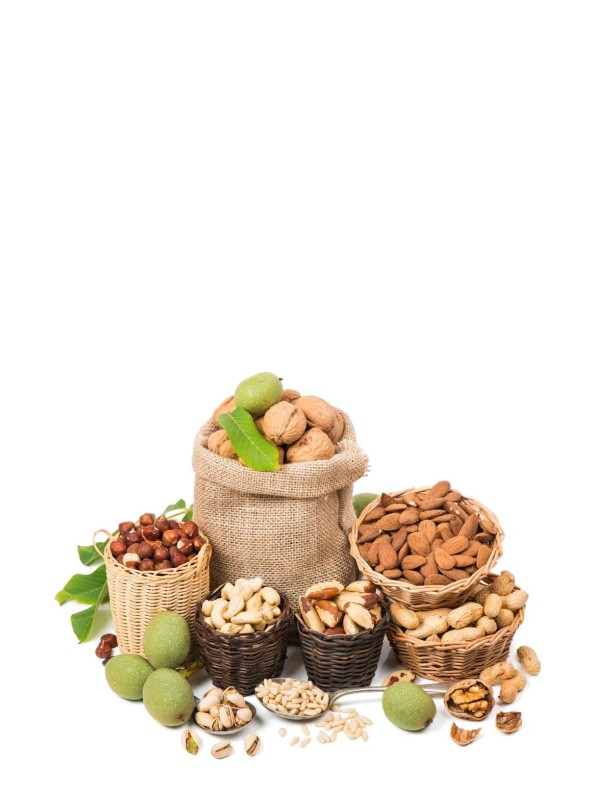 Сухофрукты, орехи