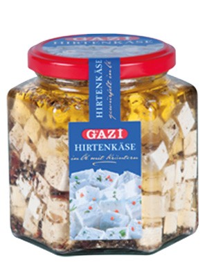 GAZI СЫР С ТРАВАМИ 45% 375ГР