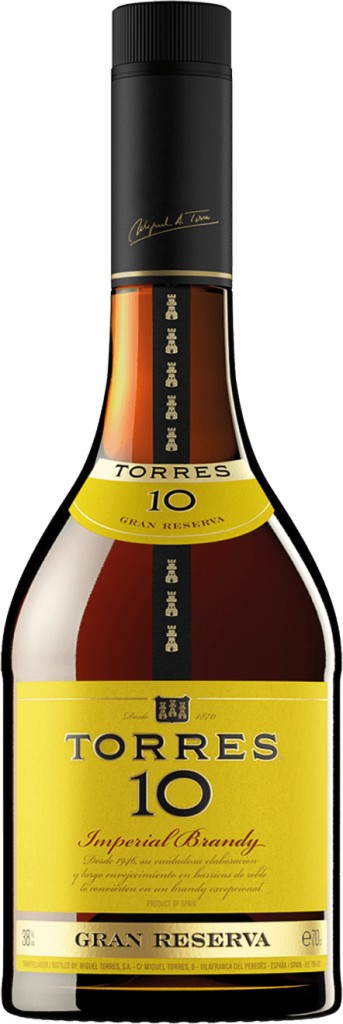 Бренди Torres 10 лет выдержки 0,7 л