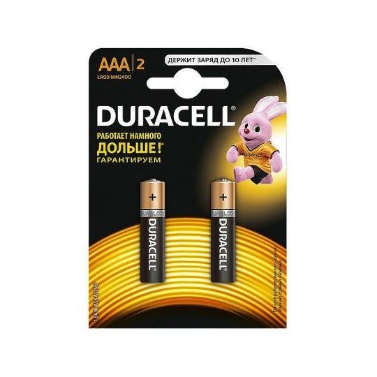 Батарейка Duracell Mini AAA MN2400/2шт