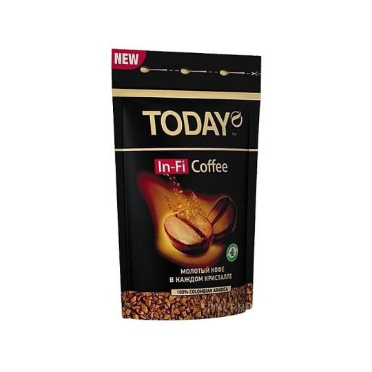 Кофе Today In-Fi Сублимированный с растворимым 150 гр
