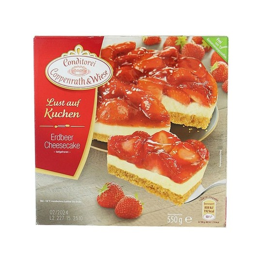 CW КЛУБНИЧНЫЙ ЧИЗКЕЙК 550ГР