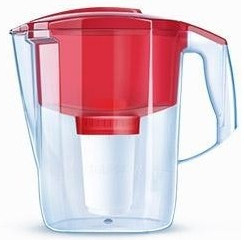 Фильтр для воды Аквафор Гарри кувшин красный 3,9 л