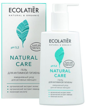 Гель для интимной гигиены Ecolatier Natural Care ежедневный уход 250 мл