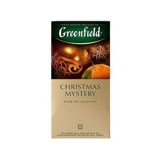 GREENFIELD|  чай пакетированный "CHRISTMAS MYSTERY" 25 пакетиков