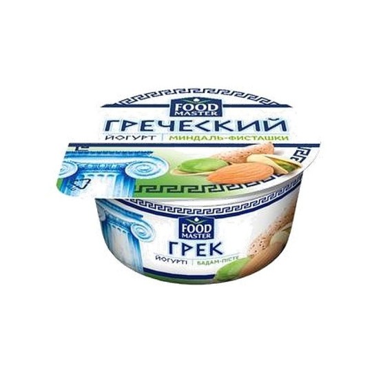 Йогурт Food Master с миндалем и фисташками 7,9% 130 гр.