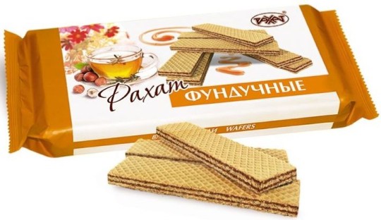 400Г ВАФЛИ ФУНДУЧНЫЕ РАХАТ