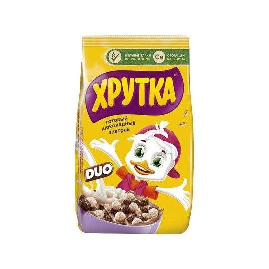 ГОТОВЫЙ ЗАВТРАК ХРУТКА ШОК ШАРИКИ ДУО 460ГР