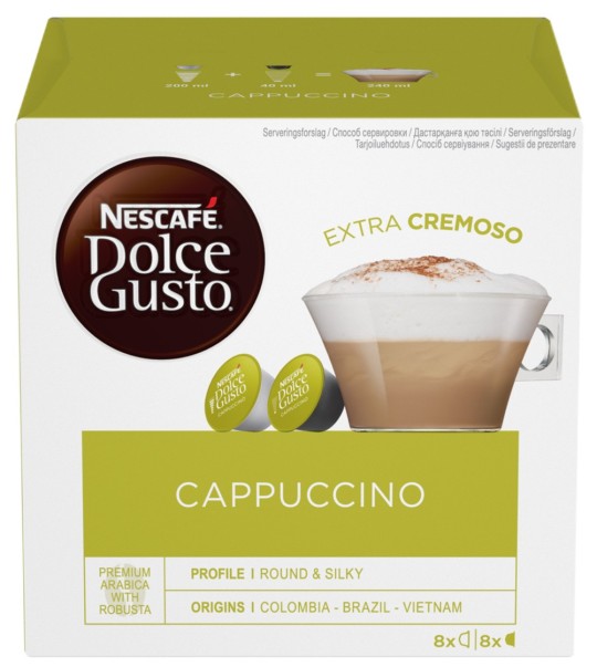 Кофе Nescafe Dolce Gusto капучино капсулы 16 шт