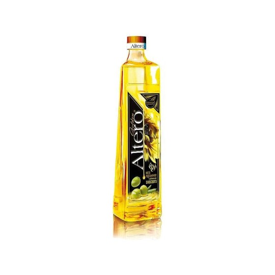 Масло подсолнечное с добавлением оливкового ALTERO GOLDEN, 0,81л