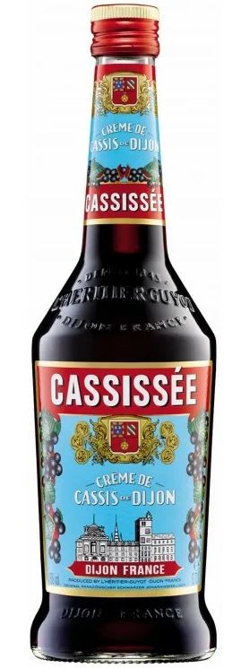 ЛИКЕР CASSISSEE CRÈME DE CASSIS 16% 0,7 Л СТ/БУТ.