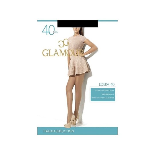 Колготки GLAMOUR EDERA 40 NERO (черный) 2