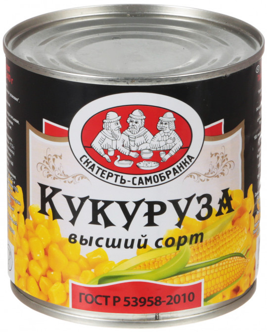 Кукуруза Скатерть-Самобранка высший сорт 425 мл