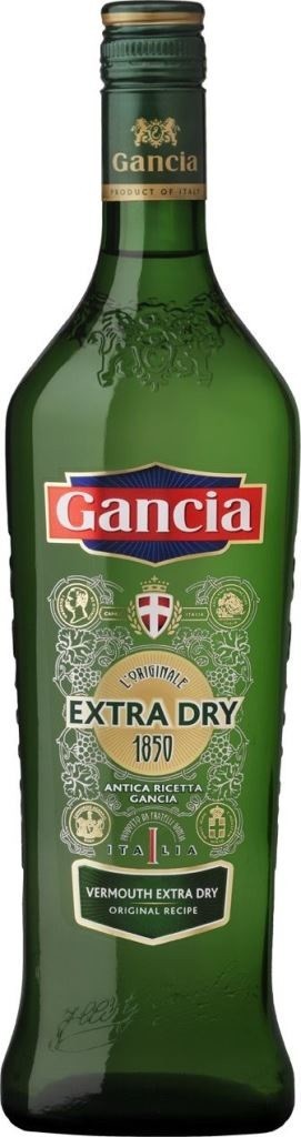 Вермут белый сухой Gancia Extra Dry 1 л.