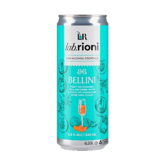Коктейль Lab Rioni Bellini 5,5% 0,33 л