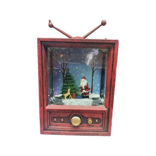  МУЗЫКАЛЬНЫЙ ТВ С ПОДСВЕТК SNOWMAN  TARRINGTON HOUSE 18 СМ