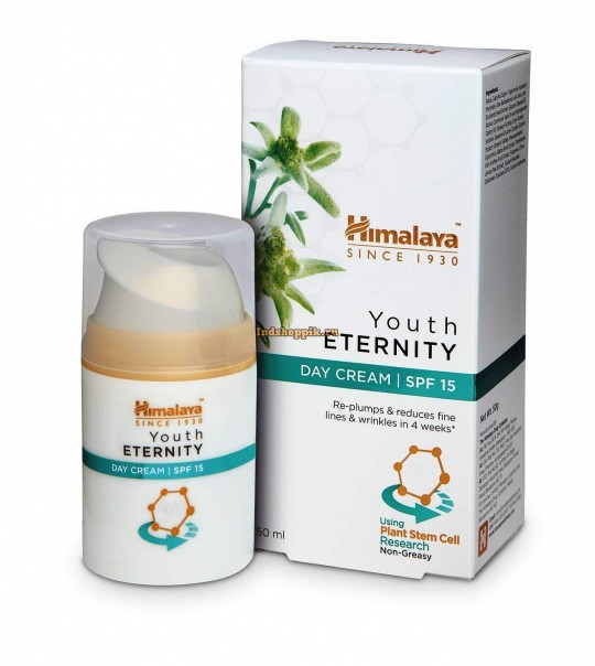  Himalaya Herbals: Дневной крем SPF 15 "Youth Eternity", 50 мл