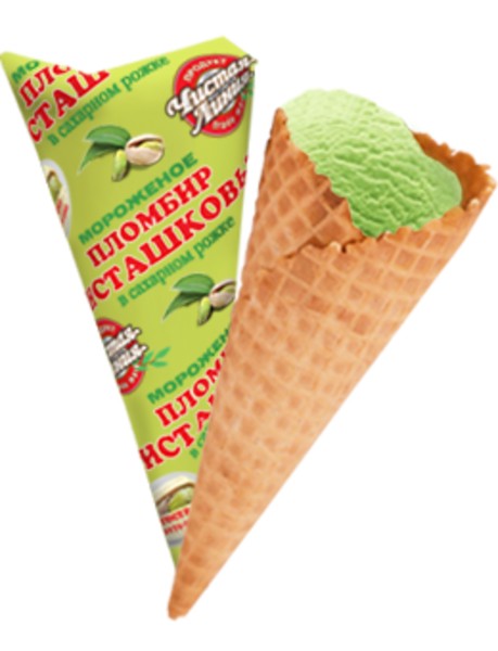 110Г РОЖОК ГИГАНТ ФИСТАШКА ЧИСТАЯ ЛИНИЯ