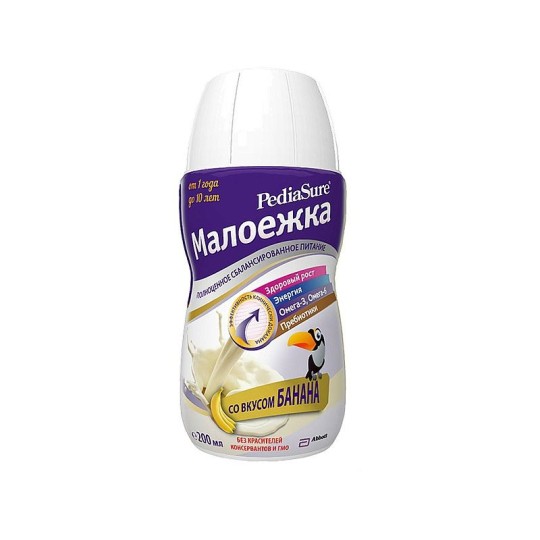 PediaSure Малоежка со вкусом бананa 200 МЛ
