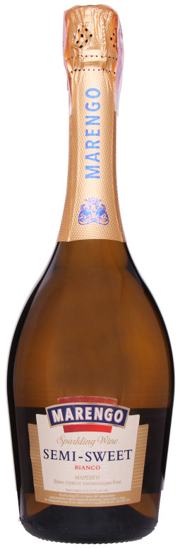 Вино игристое Marengo белое полусладкое 0,75 л (Украина)