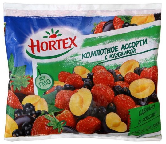 Компотное ассорти promo-pack Hortex 4*2500 гр