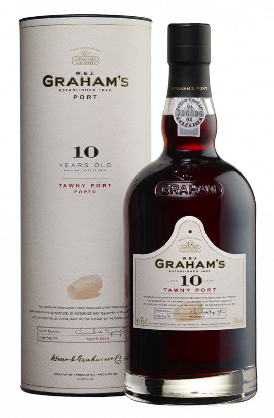 Портвейн Graham's 10 Year Old Tawny Port, 0.75 л (Португалия)