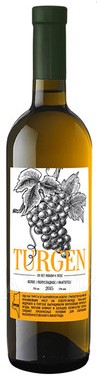 Вино белое Turgen Classic Rkatsiteli полусладкое 0,75 л (Казахстан)