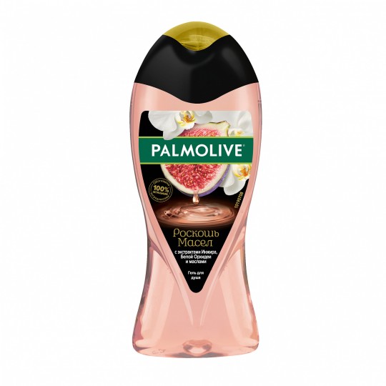 Palmolive Роскошь Масел гель для душа с экстрактами Инжира, Белой Орхидеи и маслами, 250 мл