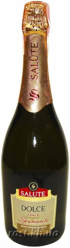 Salute Dolce белое сладкое 0,75, вино игристое