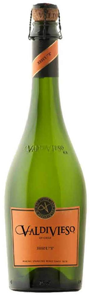 Вино игристое Valdvieso Brut белое сухое 0,75 л (Чили)