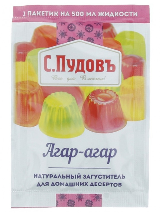 Агар-агар С.Пудовъ 7 гр.