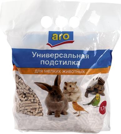 Наполнитель древесный ARO для домашних животных, 1,7кг