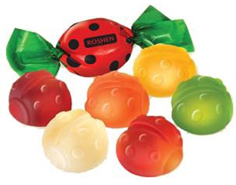 Карамель Roshen солнечный жук желейная кг