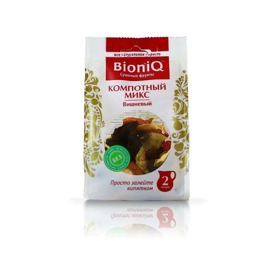 МИКС СУХОФРУКТОВ ВИШНЕВЫЙ BIOCLUB 80ГР