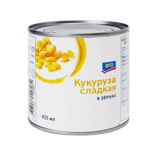 425МЛ КУКУРУЗА АРО СЛАДКАЯ
