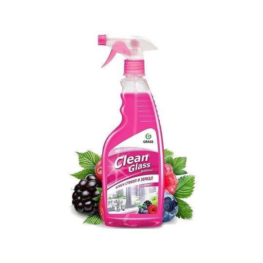 Средство Grass Clean Glass блеск стекол и зеркал лесные ягоды 600 мл