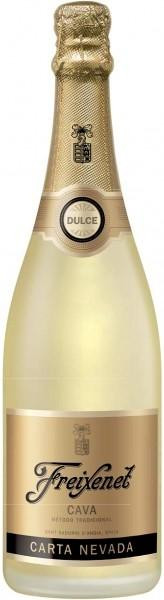 FREIXENET шампанское белое полусладкое Carta Nevada 0,75 л.