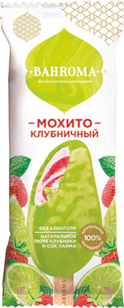 BAHROMA ЭСК МОЛ КЛУБНИКА МОХИТО ВО ФРУКТГЛ 75ГР