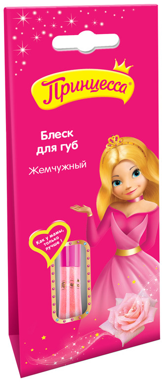 Блеск для губ Принцесса жемчужный 5 г