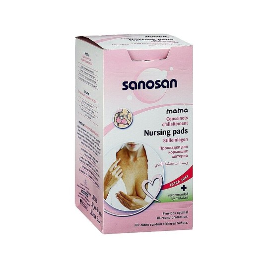 ВПИТЫВАЮЩИЕ ВКЛАДЫШИ SANOSAN В БЮСТГАЛТЕР 30ШТ