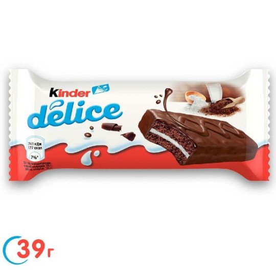 KINDER DELICE| 39Г БИСКИВИТ 