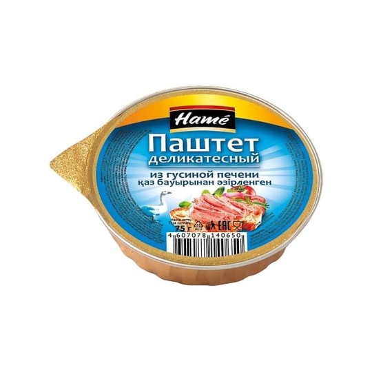 Паштет HAME Деликатесный из гусиной печени 75Г 